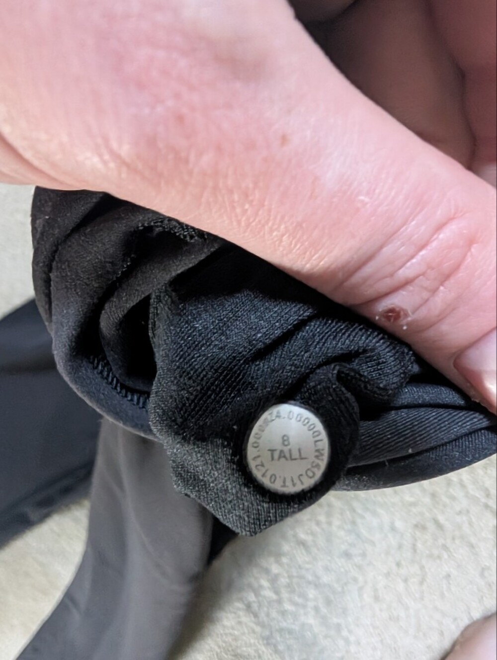 Lululemon Wunder Under Leggings 8 Tall - Picture 2 of 3